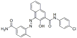 4-[(5-carbamoyl-o-tolyl)azo]-4'-chloro-3-hydroxynaphth-2-anilide CAS#: 16427-65-9