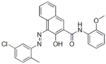 4-[(5-chloro-o-tolyl)azo]-3-hydroxy-2-naphth-o-anisidide CAS#: 21889-28-1