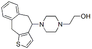 4-(5,10-Dihydro-4H-benzo[5,6]cyclohepta[1,2-b]thiophen-4-yl)-1-piperazineethanol CAS#: 20977-54-2