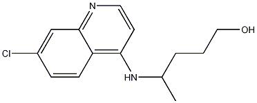 4-[(7-Chloro-4-quinolinyl)amino]-1-pentanol CAS#: 10500-64-8