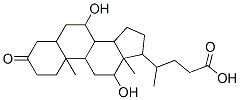 4-(7,12-dihydroxy-10,13-dimethyl-3-oxo-1,2,4,5,6,7,8,9,11,12,14,15,16,17-te tradecahydrocyclopenta[a]phenanthren-17-yl)pentanoic acid CAS#: 2304-89-4