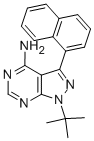 4-AMINO-1-TERT-BUTYL-3-(1'-NAPHTHYL)PYRAZOLO[3,4-D]PYRIMIDINE CAS#: 221243-82-9