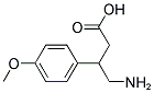 4-AMINO-3-(4-METHOXY-PHENYL)-BUTYRIC ACID CAS#: 24314-15-6