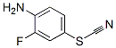 4-AMINO-3-FLUOROPHENYL THIOCYANATE CAS#: 14512-85-7