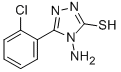 4-AMINO-3-MERCAPTO-5-(2-CHLOROPHENYL)-[1,2,4-]TRIAZOLE CAS#: 13229-02-2