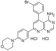 4-AMINO-5-(3-BROMOPHENYL)-7-(6-MORPHOLINO-PYRIDIN-3-YL)PYRIDO[2,3-D]PYRIMIDINE DIHYDROCHLORIDE CAS#: 214697-26-4