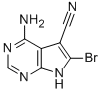 4-AMINO-6-BROMO-7H-PYRROLO[2,3-D]PYRIMIDINE-5-CARBONITRILE CAS#: 19393-83-0