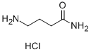 4-AMINOBUTYRAMIDE, HYDROCHLORIDE CAS#: 13031-62-4