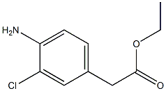 (4-AMino-3-chloro-phenyl)-acetic acid ethyl ester CAS#: 25814-07-7
