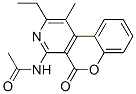 4-(Acetylamino)-2-ethyl-1-methyl-5H-[1]benzopyrano[3,4-c]pyridin-5-one CAS#: 29553-89-7