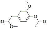 4-Acetyloxy-3-methoxybenzeneacetic acid methyl ester CAS#: 15964-86-0