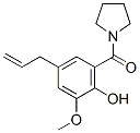 4-Allyl-2-methoxy-6-(1-pyrrolidinylcarbonyl)phenol CAS#: 26771-59-5
