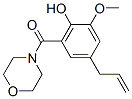 4-Allyl-2-methoxy-6-(morpholinocarbonyl)phenol CAS#: 26750-85-6