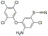 4-Amino-2-chloro-5-(2,4,5-trichlorophenoxy)phenyl thiocyanate CAS#: 13997-29-0