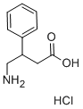 4-Amino-3-phenylbutyric acid hydrochloride CAS#: 1078-21-3