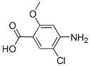 4-Amino-5-chloro-2-methoxybenzoic acid CAS#: 21386-95-8