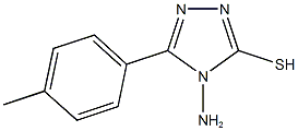 4-Amino-5-p-tolyl-4H-[1,2,4]triazole-3-thiol CAS#: 13229-01-1