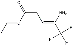 4-Amino-5,5,5-trifluoro-3-pentenoic acid ethyl ester CAS#: 220719-76-6