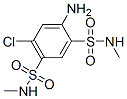 4-Amino-6-chloro-N,N'-dimethyl-1,3-benzenedisulfonamide CAS#: 1027-12-9