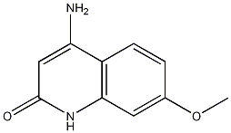 4-Amino-7-methoxyquinoline-2-one CAS#: 269742-35-0