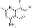 4-Amino-7,8-difluoro-2-methylquinoline CAS#: 288151-48-4
