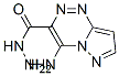 4-Aminopyrazolo[5,1-c][1,2,4]triazine-3-carboxylic acid hydrazide CAS#: 16111-78-7