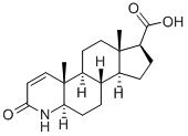 4-Aza-5a-androstan-1-ene-3-one-17b-carboxylic acid CAS#: 104239-97-6