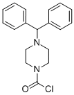 4-BENZHYDRYLPIPERAZIN-1-YL CARBONYL CHLORIDE CAS#: 13521-97-6
