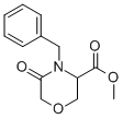 4-BENZYL-5-OXO-MORPHOLINE-3-CARBOXYLIC ACID METHYL ESTER CAS#: 106910-81-0