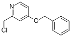 4-(BENZYLOXY)-2-(CHLOROMETHYL)PYRIDINE CAS#: 100375-81-3
