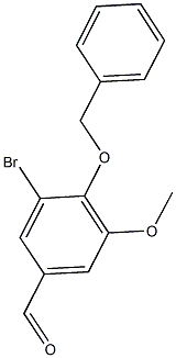 4-BENZYLOXY-3-BROMO-5-METHOXY-BENZALDEHYDE CAS#: 2556-04-9