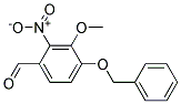 4-BENZYLOXY-3-METHOXY-2-NITROBENZALDEHYDE CAS#: 2450-27-3
