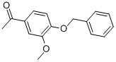 4-BENZYLOXY-3-METHOXYACETOPHENONE CAS#: 1835-11-6