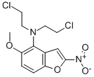 4-(BIS(2-CHLOROETHYL)AMINO)-5-METHOXY-2-NITROBENZOFURAN CAS#: 109143-19-3