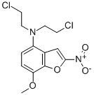 4-(BIS(2-CHLOROETHYL)AMINO)-7-METHOXY-2-NITROBENZOFURAN CAS#: 109143-20-6