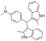 [4-[BIS(2-METHYLINDOL-3-YL)METHYL]]DIMETHYLANILINE CAS#: 16383-51-0
