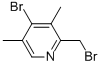 4-BROMO-2-(BROMOMETHYL)-3,5-DIMETHYLPYRIDINE CAS#: 220757-76-6