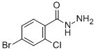 4-BROMO-2-CHLOROBENZHYDRAZIDE CAS#: 206559-39-9