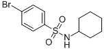 4-BROMO-N-CYCLOHEXYLBENZENESULPHONAMIDE CAS#: 7454-76-4