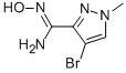 4-BROMO-N'-HYDROXY-1-METHYL-1H-PYRAZOLE-3-CARBOXIMIDAMIDE CAS#: 287922-73-0