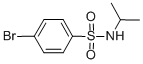 4-BROMO-N-ISOPROPYLBENZENESULPHONAMIDE CAS#: 1984-27-6