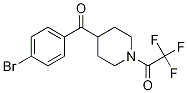 (4-BROMOPHENYL)[1-(TRIFLUOROACETYL)-4-PIPERIDINYL]METHANONE CAS#: 203186-01-0