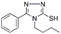 4-BUTYL-5-PHENYL-4H-1,2,4-TRIAZOLE-3-THIOL CAS#: 26131-62-4