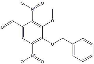 4-(Benzyloxy)-3-Methoxy-2,5-dinitrobenzaldehyde CAS#: 22028-12-2