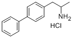 4-Biphenylethylamine, alpha-methyl-, hydrochloride, DL- CAS#: 23734-64-7