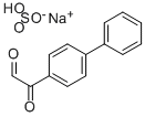 4-Biphenylglyoxal, monosodium bisulphite CAS#: 100482-22-2
