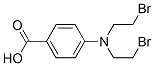 4-[Bis(2-bromoethyl)amino]benzoic acid CAS#: 2045-18-3