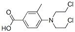 4-[Bis(2-chloroethyl)amino]-m-toluic acid CAS#: 17183-23-2