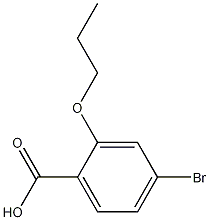 4-Bromo-2-propoxybenzoic acid CAS#: 269731-55-7