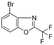 4-Bromo-2-(trifluoromethyl)-1,3-benzoxazole CAS#: 217326-71-1